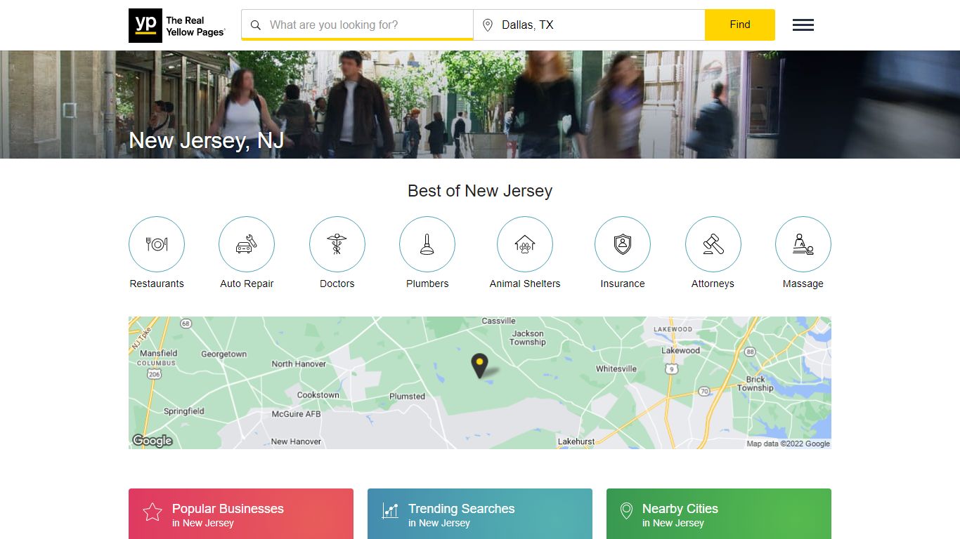 The Real Yellow Pages® - New Jersey, NJ Directory - YP.com